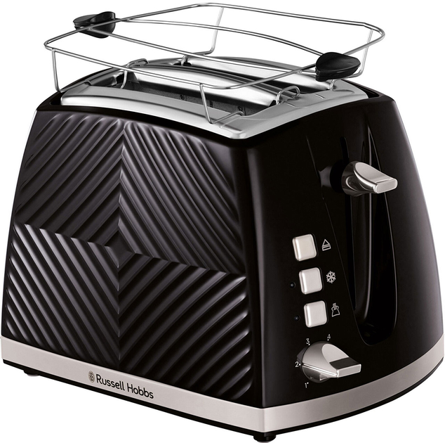 Toster RUSSELL HOBBS Groove 2S Czarny 26390-56 - obraz 1