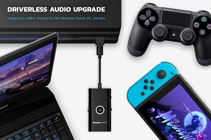 Звукова карта Creative Sound Blaster G3 Portable USB Gaming DAC (70SB183000000) - зображення 3