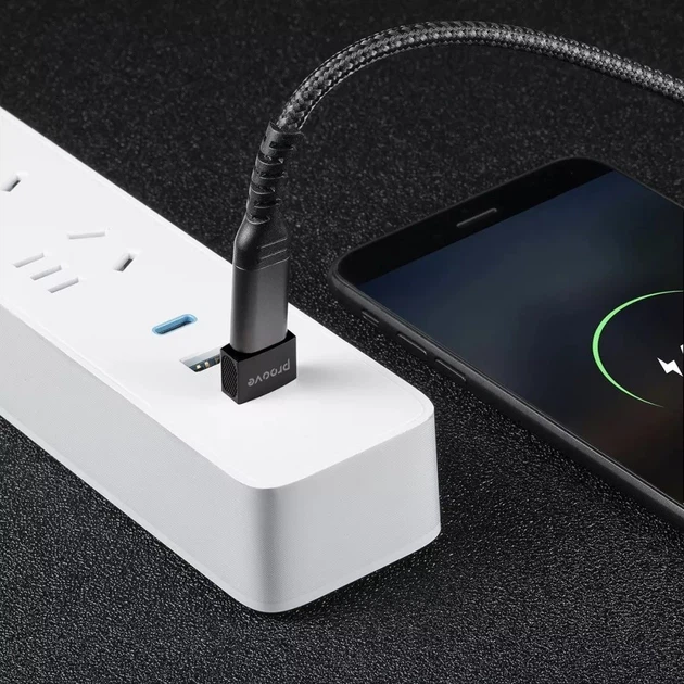 Адаптер Перехідник OTG Proove Extension Type-C to USB 3.1 5 Гбіт/с Black - Фото 3 Адаптер Перехідник OTG Proove Extension Type-C to USB 3.1 5 Гбіт/с Black - зображення 3