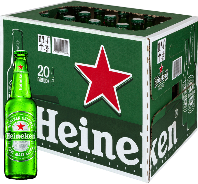 Пиво Heineken Original светлое 5% 0,5л жесть банка