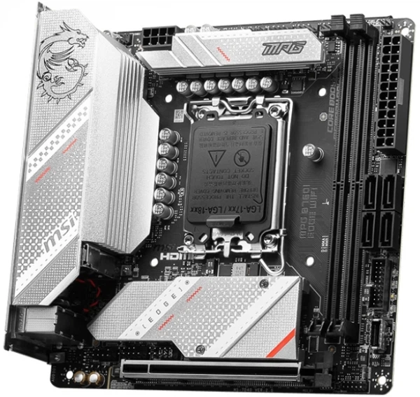 Материнська плата MSI mpg b760i Edge WiFi Socket 1700 - зображення 3