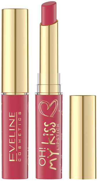 Szminka w sztyfcie Eveline Oh! My Kiss Lipstick 03 Let’s go Joan! 1.5 g (5901761994308) - obraz 1