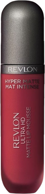 Kremowa szminka w płynie Revlon Ultra HD Matte Lip Mousse 815 Red Hot 5.9 ml (309970060077) - obraz 1