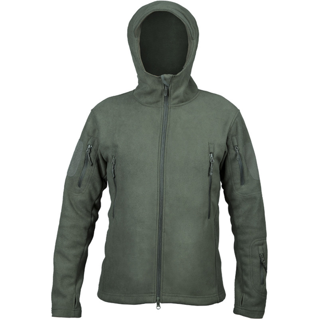Кофта тактическая флисовая флиска куртка с капюшоном S.archon olive Размер XXL - изображение 2