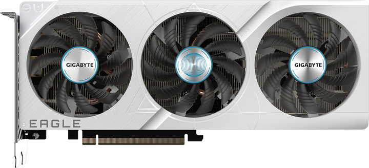 Видеокарта Gigabyte PCI-Ex GeForce RTX 4060 Ti Eagle OC ICE 8GB GDDR6 (128bit) (2550/18000) (2 x HDMI, 2 x DisplayPort) (GV-N406TEAGLEOC ICE-8GD) Видеокарта Gigabyte PCI-Ex GeForce RTX 4060 Ti Eagle OC ICE 8GB GDDR6 (128bit) (2550/18000) (2 x HDMI, 2 x DisplayPort) (GV-N406TEAGLEOC ICE-8GD)