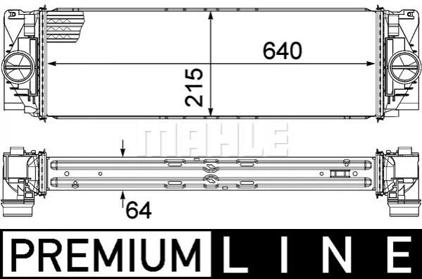 Интеркулер MAHLE (CI 368 000P) - изображение 2