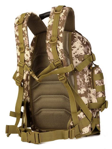 Рюкзак похідний тактичний 40л Protector Plus S427 brown pixel - зображення 2