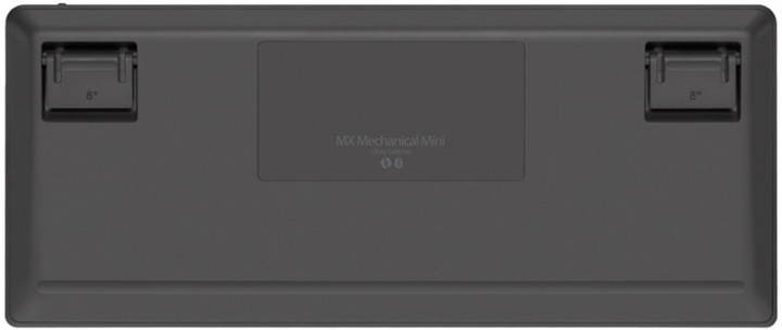 Klawiatura bezprzewodowa Logitech MX Mechanical Mini Wireless Illuminated Performance GL Tactile Nordic Layout Graphite (920-010776) - obraz 4