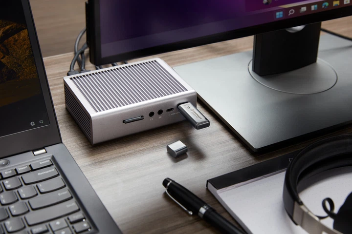 Флеш пам'ять USB Kingston Ironkey Locker+ 50 256GB USB 3.2 Silver (IKLP50/256GB) - зображення 8