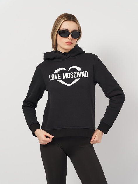 Love moschino hoodie women's on sale