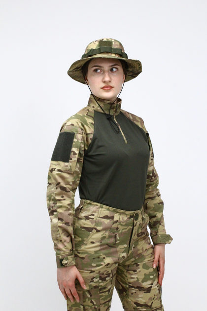 Сорочка бойова жіноча (Убакс) KRPK мультикам L розмір - изображение 2