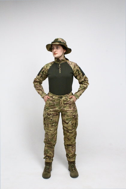 Літня жіноча військова форма KRPK мультикам XS розмір - изображение 1