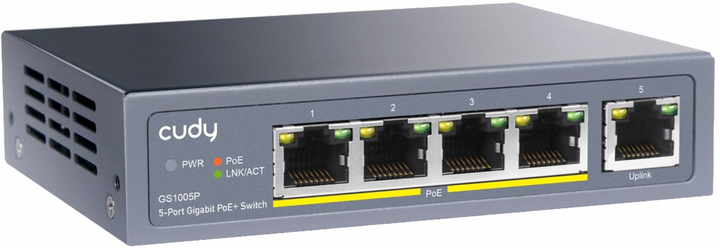 Przełącznik Cudy GS1005P (GS1005P) - obraz 3