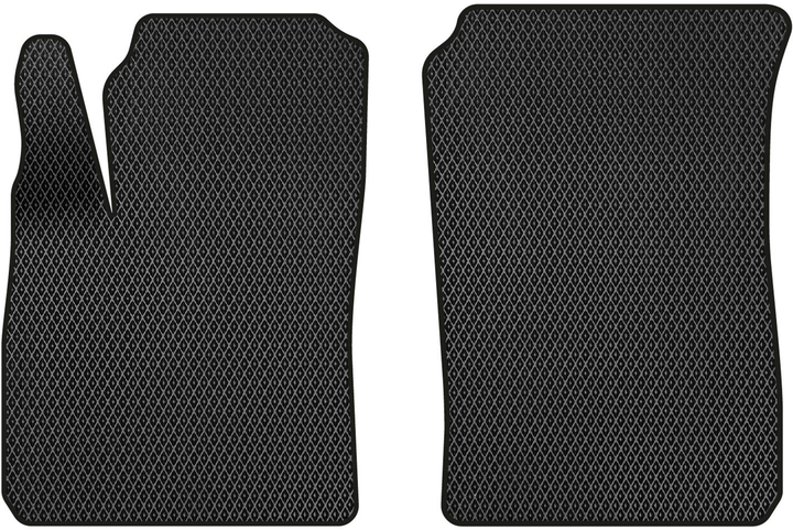 Акція на EVA килимки EVAtech в салон авто передні Ford EcoSport 2013-2018 2 покоління SUV USA 2 шт Black від Rozetka