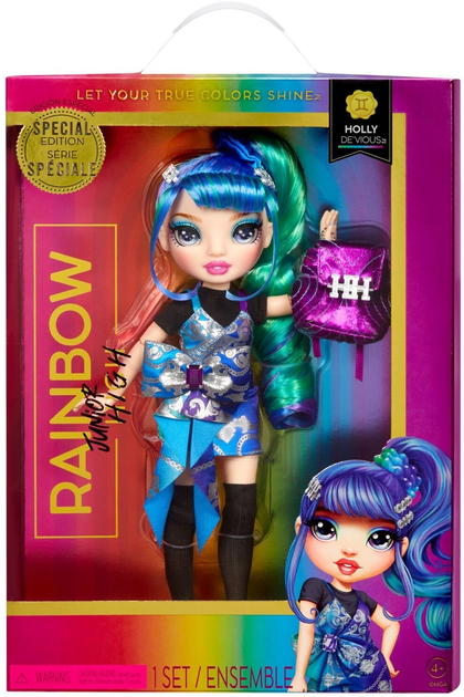 Лялька з аксесуарами Mga Rainbow High Junior Dе Viоs Doll Special Edition 23 см (0035051590439) - зображення 2