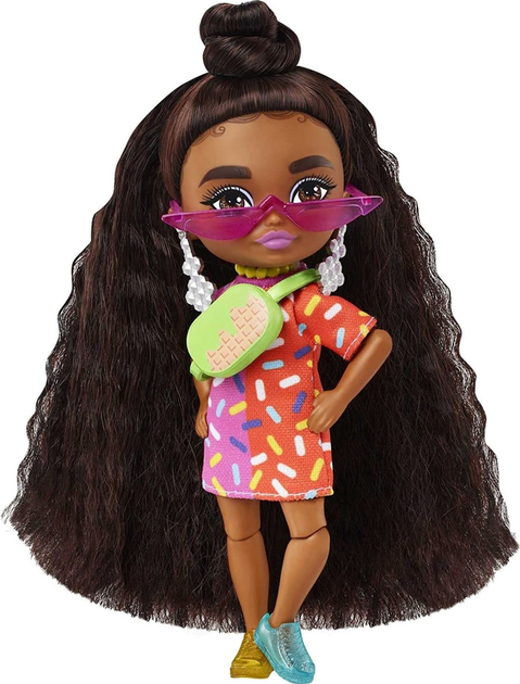 Mini-lalka Mattel Barbie with Brunette Hair 14 cm (0194735055371) - obraz 2