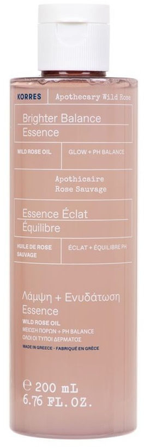 Esencja do twarzy Korres Apothecary rozjaśniająco-równoważąca wild rose 200 ml (5203069106576) - obraz 1