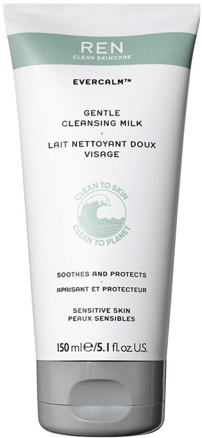 Mleczko do twarzy Ren Clean Skincare Evercalm delikatnie oczyszczające 150 ml (5056264703428) - obraz 1
