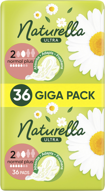 Гігієнічні прокладки Naturella Ultra Normal Plus 36 шт (8006540981092) - зображення 2