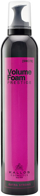 Пінка для волосся Kallos Cosmetics Prestige Volume Foam Extra Strong 300 мл (5998889501112) - зображення 1