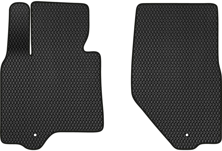 Акція на EVA килимки EVAtech в салон авто передні Infiniti QX50 (J50) 2007-2015 1 покоління SUV EU 2 шт Black від Rozetka
