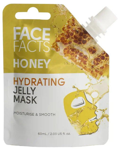 Маска для обличчя Face Facts Hydrating Jelly Зволожуюча медова 60 мл (5031413927689) - зображення 1