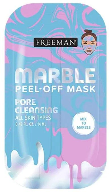 Maska do twarzy Nyx Marble Peel Off Mask oczyszczająca 14 ml (79625427707) - obraz 1