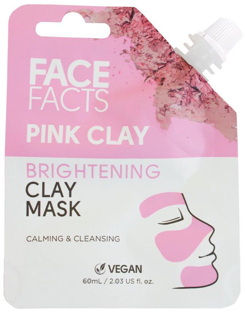 Maska do twarzy Face Facts Brightening Clay Mask glinkowa 60 ml (5031413927535) - obraz 1
