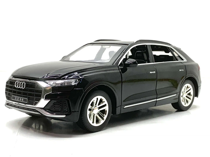 Машина Автосвит Audi Q8 инерционная масштаб 1:24 открываются двери капот багажник 20см Черная (AP-1844) - Фото 1 Машина Автосвит Audi Q8 инерционная масштаб 1:24 открываются двери капот багажник 20см Черная (AP-1844) - изображение 1