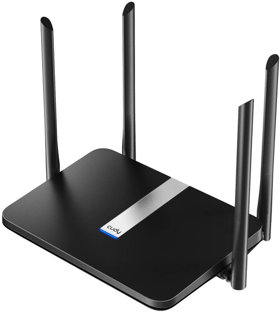 Dwuzakresowy inteligentny router Cudy Wi-Fi 6 AX1800 X6 (6971690791391) - obraz 2
