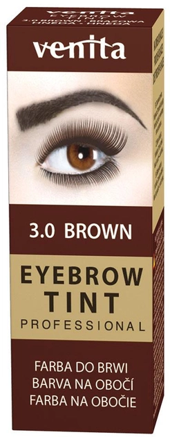 Фарба для брів Venita Professional Eyebrow Tint в порошку 3.0 Brown (5902101301039) - зображення 1