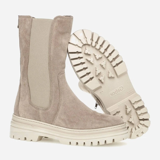 Жіночі зимові напівчоботи Gabor 91724-12 40 Бежеві (4065171251145) - зображення 3