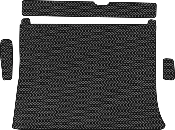 Акция на EVA килимок EVAtech в багажник авто GMC Terrain 2009-2017 1 покоління SUV USA 4 шт Black от Rozetka