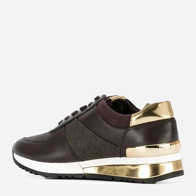 Жіночі кросівки Michael Kors 43R6ALFP2B-200 39 Коричневі (889407623698) - зображення 3