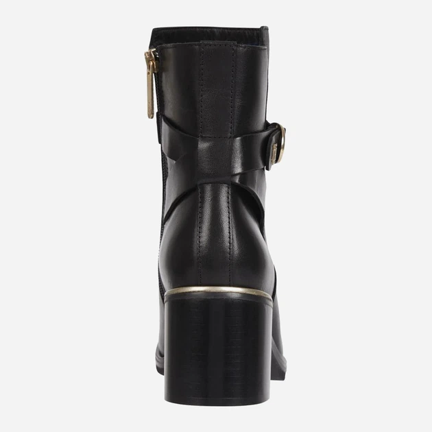 Жіночі ботильйони Tommy Hilfiger FW0FW06766BDS 40 Чорні (8720641577410) - зображення 3