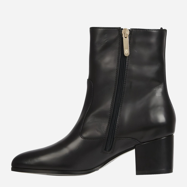 Botki damskie skórzane Tommy Hilfiger FW0FW06760BDS 39 Czarne (8720641604185) - obraz 3
