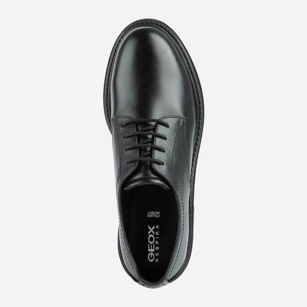 Buty derby damskie Geox D26HRM00043C9999 37 Czarne (8050036687272) - obraz 5