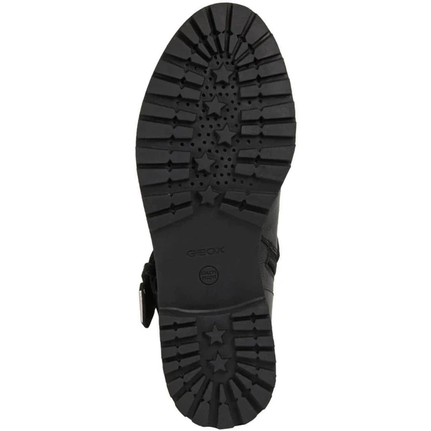 Zimowe botki damskie skórzane Geox D26FTG04643C9999 39 Czarne (8050036772602) - obraz 6