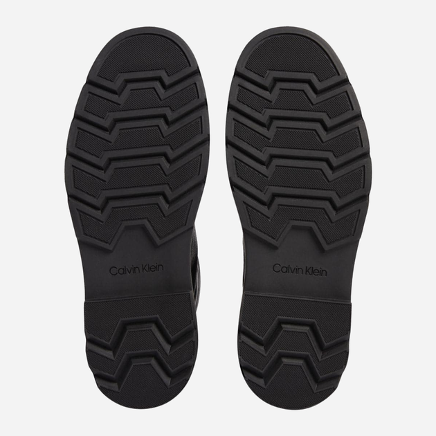 Trzewiki męskie skórzane Calvin Klein HM0HM00667BEH 41 Czarne (8719856471156) - obraz 5
