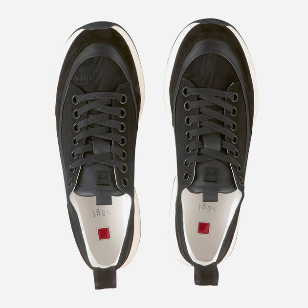 Sneakersy damskie na wysokiej platformie Hogl 3103430-0100 39 Czarne (9010212714153) - obraz 4