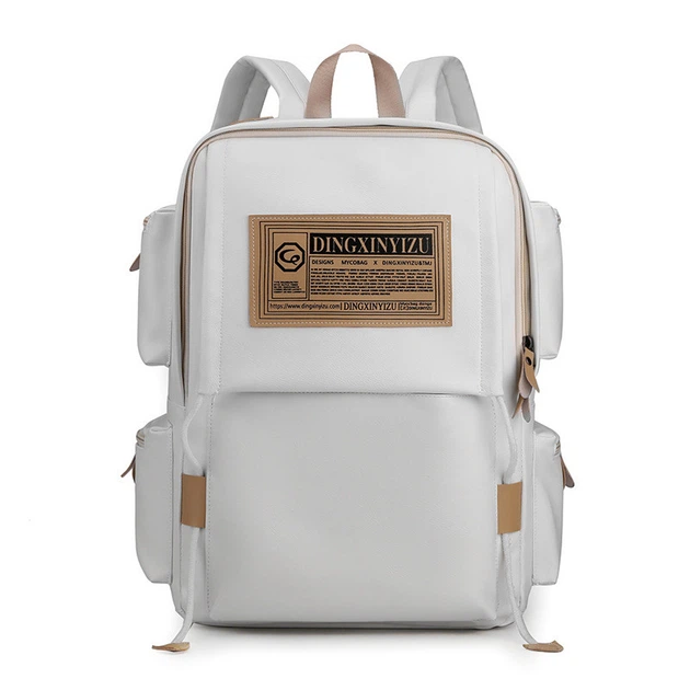 Рюкзак кожаный Dezger Londoner 27 л White - Фото 1 Рюкзак кожаный Dezger Londoner 27 л White - изображение 1
