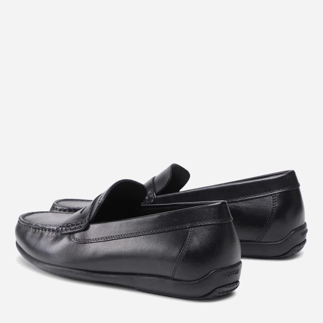 Mokasyny męskie Geox U250WA00043C9999 44 Czarne (8050036505552) - obraz 3