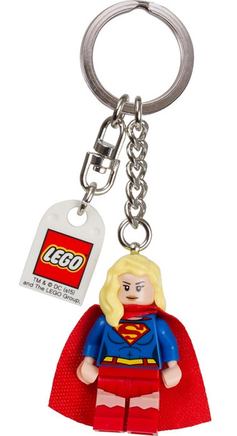 Брелок LEGO Super Heroes Supergirl (673419253239) - зображення 1
