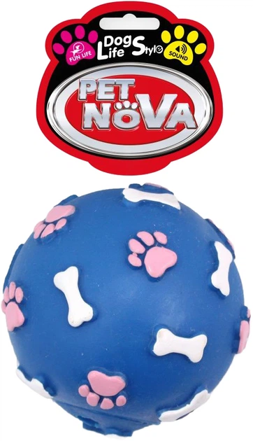 Игрушка для собак Pet Nova Мяч с гравировкой 9 см (VIN-BALL-L) - изображение 2
