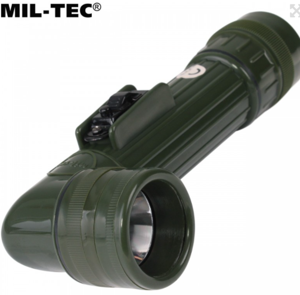 Угловой фонарь 21см LED Flecktarn + линзы Mil-Tec 15143221 - изображение 3
