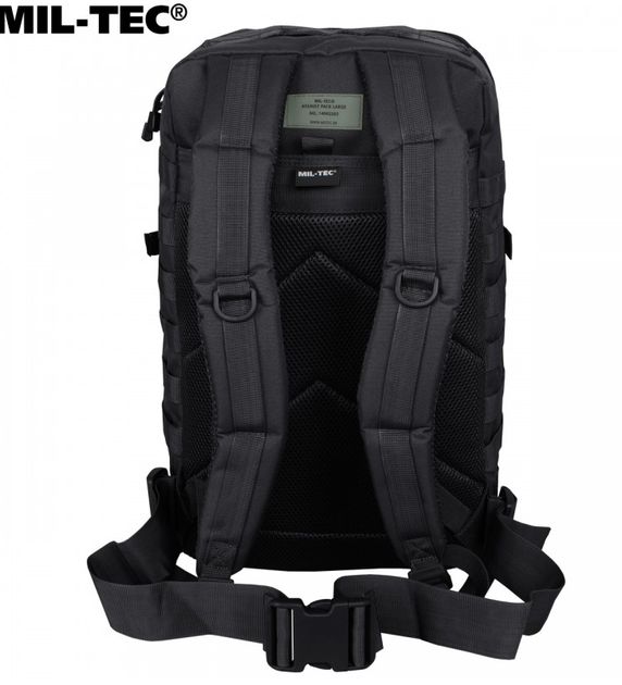 Тактический Рюкзак Mil-Tec Large Assault Pack 36 14002202 черный - изображение 3
