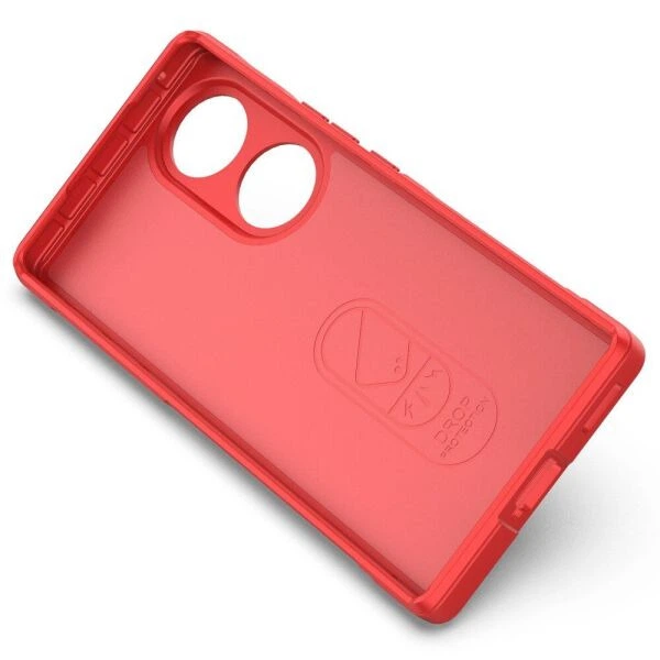 Силиконовый (TPU) чехол Deexe Terra Case для Honor 70 - Red - Фото 2 Силиконовый (TPU) чехол Deexe Terra Case для Honor 70 - Red - изображение 2