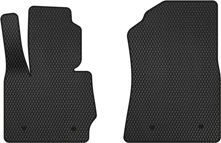 Акція на EVA килимки EVAtech в салон авто передні для BMW X3 (F25) 2010-2017 2 покоління SUV USA 2 шт Black від Rozetka