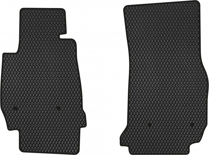 Акція на EVA килимки EVAtech в салон авто передні для BMW 3 Series (F31) 2012-2019 6 покоління Combi EU 2 шт Black від Rozetka