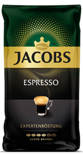 Кофе в зернах Jacobs Espresso 1кг (ящик 10кг) - Фото 3 Кофе в зернах Jacobs Espresso 1кг (ящик 10кг) - изображение 3